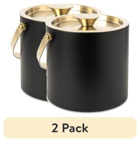 (2 pack) Stainless Steel Ice Bucket