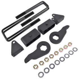 3" Front 2" Rear Leveling Lift Kit for Chevrolet Silverado GMC Sierra 2500HD 3500HD 2001-2010 8 Lug Models Only