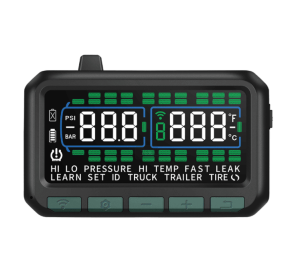 PSD550-30  Solar External Tire Pressure Sensor for 30-Rear-Tire Trucks, RVs, Trailers, Buses