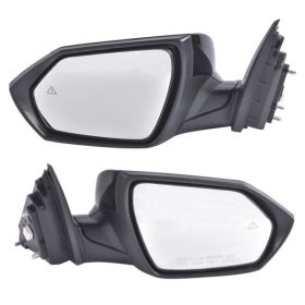 Pair Left + Right Power Mirrors w/Blind Spot Detection for Hyundai Elantra Limited, N Line, SE, SEL 2021-2023 87610AA220 87620AA220