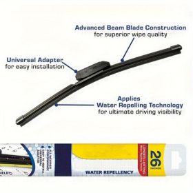 2-In-1 Wiper Blades, 26 Inch Windshield Wipers (Pack Of 1)