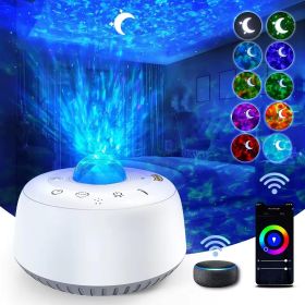 Space Disc Starry Sky Light (Color: White)