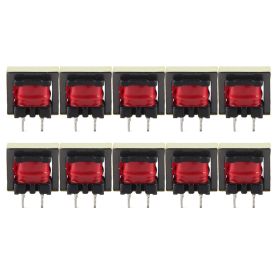 10pcs 1300 : 8 Ohm Audio Transformer EE14 Transformateur POS Transformador (Option: as picture)